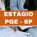 Estágio PGE – SP: 58 vagas remuneradas para estagiários