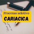 Prefeitura de Cariacica – ES divulga novas vagas na Saúde