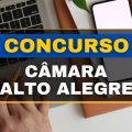 Concurso Câmara de Alto Alegre – RR abre edital para contratação de servidores