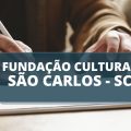 Concurso Fundação Cultural de São Carlos – SC: edital publicado; confira os cargos em disputa