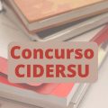 Concurso CIDERSU – MG 2023: edital e inscrição