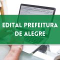 Prefeitura de Alegre – ES abre edital de processo seletivo