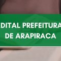 Prefeitura de Arapiraca – AL lança edital de processo seletivo