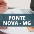 Prefeitura de Ponte Nova – MG anuncia edital de processo seletivo