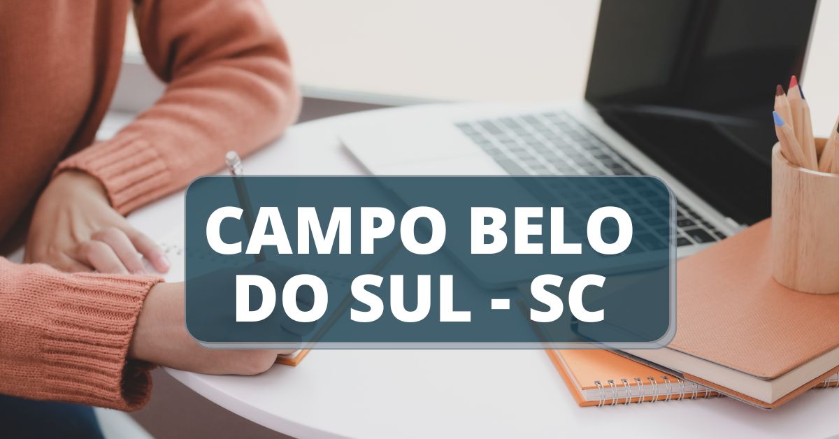 Concurso Prefeitura de Campo Belo do Sul SC edital oferta vencimentos de até R 8 mil Concurso Prefeitura de Campo Belo do Sul SC edital oferta vencimentos de até R 8 mil