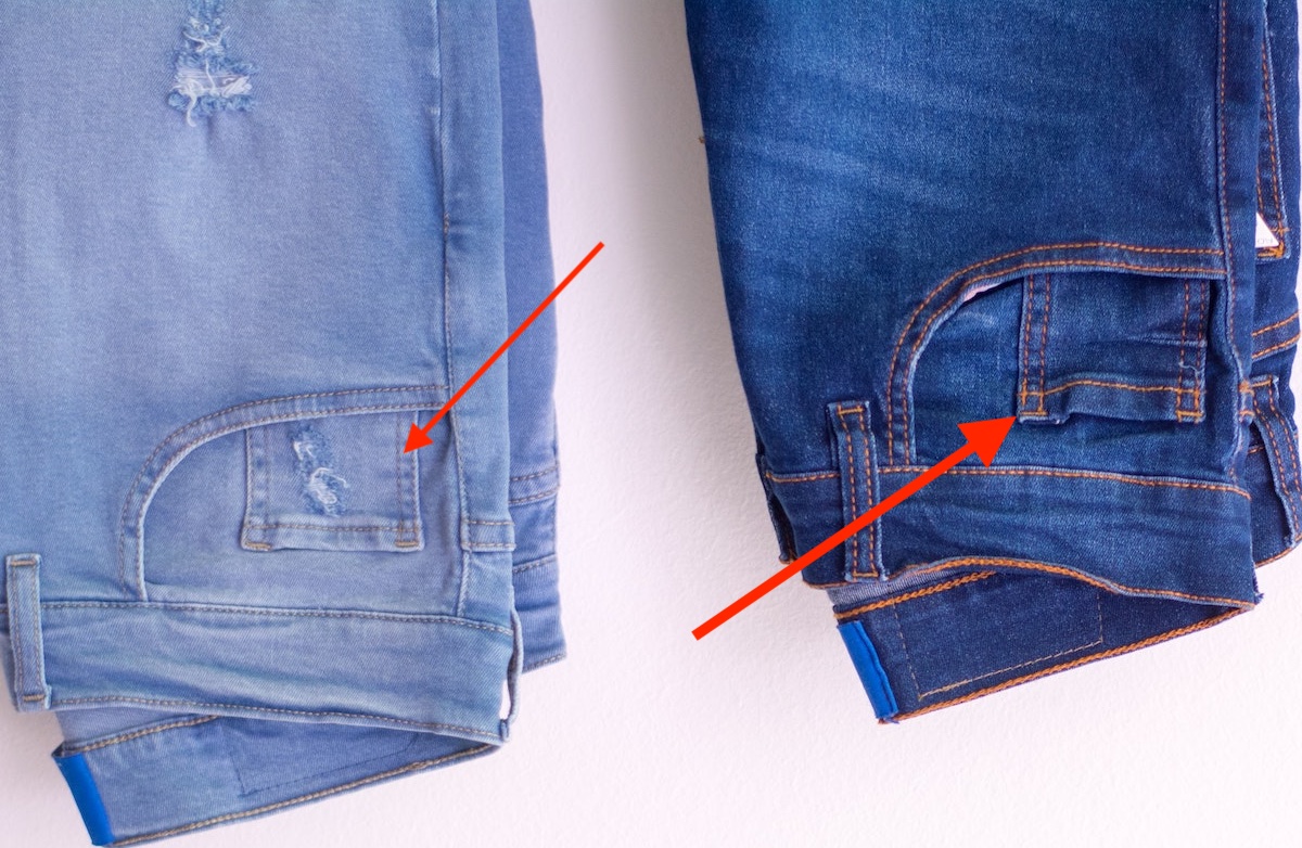 Por que a calça jeans tem um minibolso dentro do bolso frontal