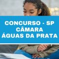 Concurso Câmara de Águas da Prata – SP: edital com vagas imediatas; até R$ 5 mil