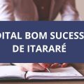 Concurso Câmara de Bom Sucesso de Itararé – SP: edital e inscrições