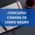 Concurso Câmara de Cerro Negro – SC: edital foi publicado