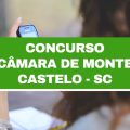 Concurso Câmara de Monte Castelo – SC: edital e inscrições