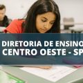 Diretoria de Ensino Região Centro Oeste – SP: processo seletivo abre 97 vagas