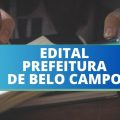 Prefeitura de Belo Campo – BA abre 64 vagas em processo seletivo