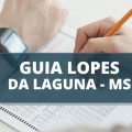 Prefeitura de Guia Lopes da Laguna – MS anuncia processo seletivo