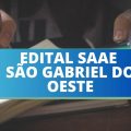 SAAE de São Gabriel do Oeste – MS abre novo processo seletivo