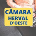 Concurso Câmara de Herval d’Oeste – SC: até R$ 7.082 mensais