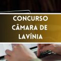 Concurso Câmara de Lavínia – SP abre vagas com ganhos de até R$ 4,9 MIL