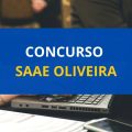 Concurso SAAE de Oliveira – MG: saiu edital; até R$ 6,3 MIL