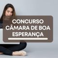 Concurso Câmara de Boa Esperança – MG: edital e inscrições