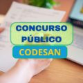 Concurso CODESAN de Santa Cruz do Rio Pardo – SP: mais de 20 vagas