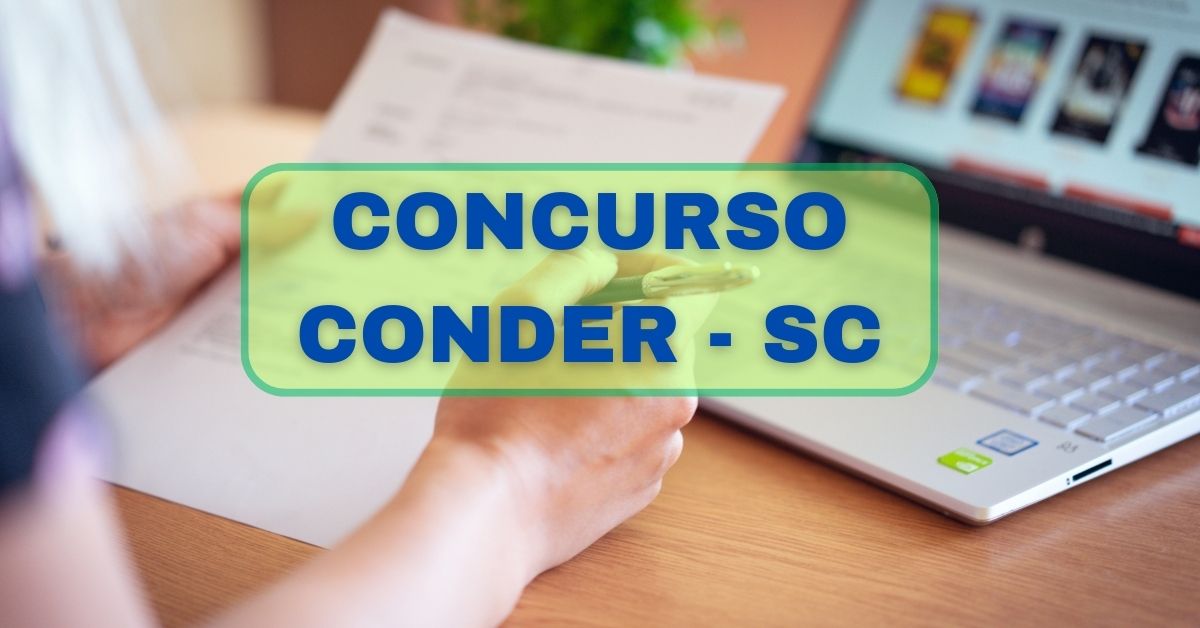 Concurso Conder Sc Edital E Inscri O Vagas Na Rea De Apoio