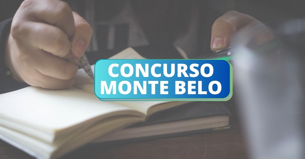 Concurso Prefeitura de Monte Belo, Concurso Monte Belo, Edital Monte Belo