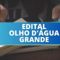 Concurso Prefeitura de Olho D’Água Grande – AL: edital para 30 vagas