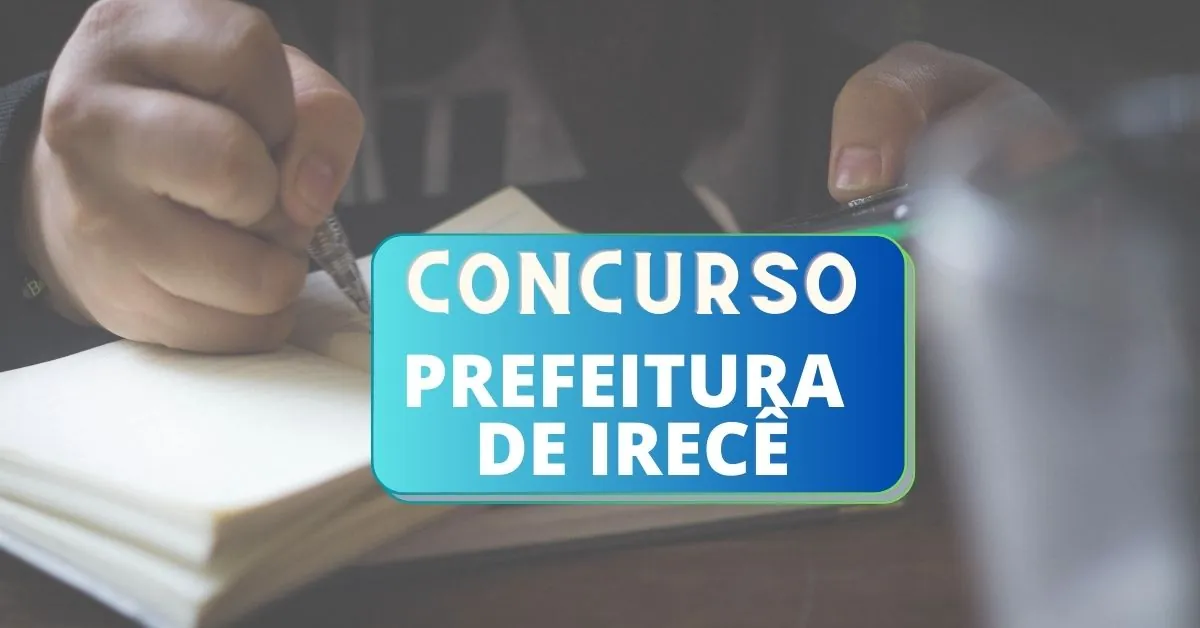 Concurso da Prefeitura de Irecê acontece nesse domingo - Notícias -  Prefeitura Municipal de Irecê - Site Oficial