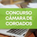 Concurso Câmara de Coroados – SP: edital e inscrições; até R$ 6,1 mil