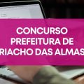 Concurso Prefeitura de Riacho das Almas – PE abre 275 vagas