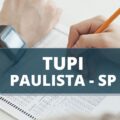 Concurso Prefeitura de Tupi Paulista – SP: edital e inscrição