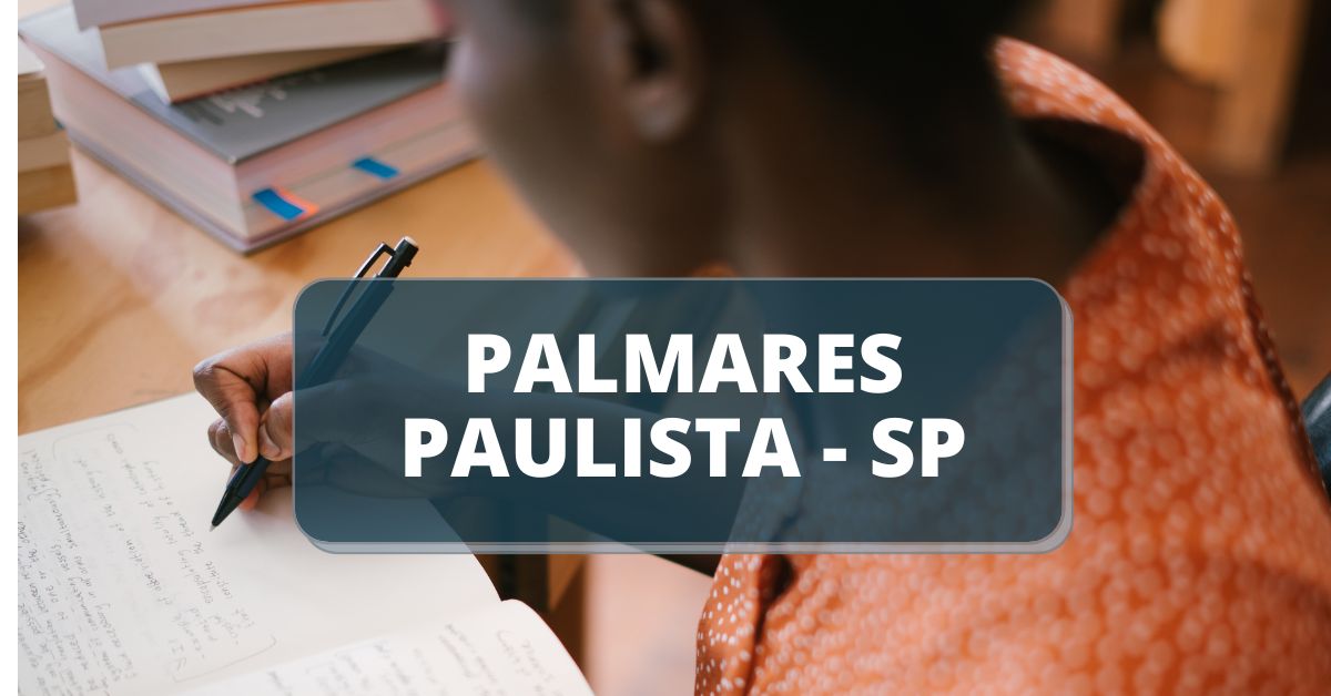 Concurso Prefeitura Palmares Paulista - SP, concurso palmares paulista, prefeitura de palmares paulista, edital palmares paulista, concursos sp