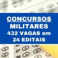 Concursos militares abrem mais de 400 vagas em todo o Brasil