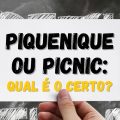 Piquenique ou picnic? Descubra qual é a forma certa de uma vez por todas