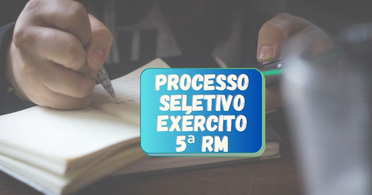 Processo Seletivo 1ª Região Militar