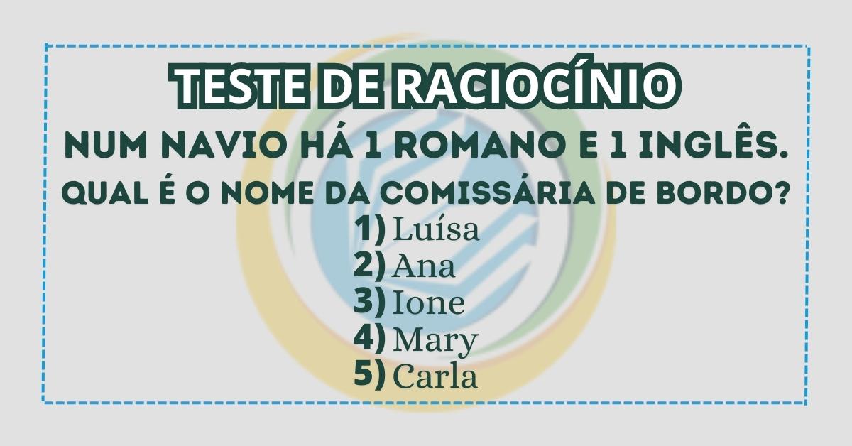 Quizzes e Testes de Raciocínio Lógico e Matemática - Dicas para Pais e  Educadores