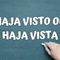 Haja visto ou haja vista: qual é a forma certa?