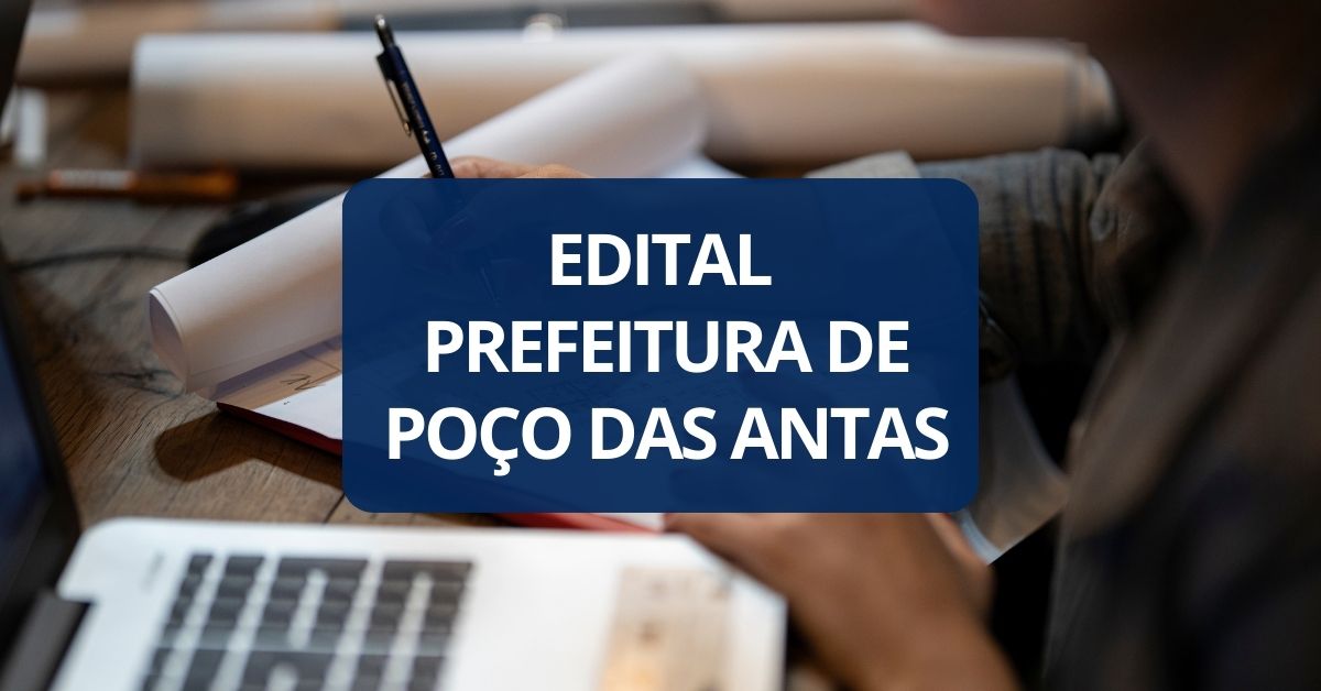 Processo seletivo Prefeitura de Poço das Antas, Prefeitura de Poço das Antas, edital Prefeitura de Poço das Antas, vagas Prefeitura de Poço das Antas.