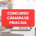 Concurso Câmara de Piracaia – SP: edital e inscrições; até R$ 5,5 mil