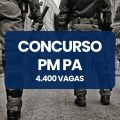 Concurso PM PA 2023: 4.400 vagas; PROVAS SUSPENSAS