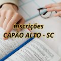 Concurso Prefeitura de Capão Alto – SC: até R$ 24,2 mil mensais