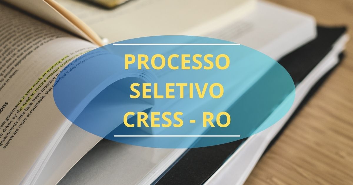 Processo seletivo CRESS RO, Concurso CRESS RO