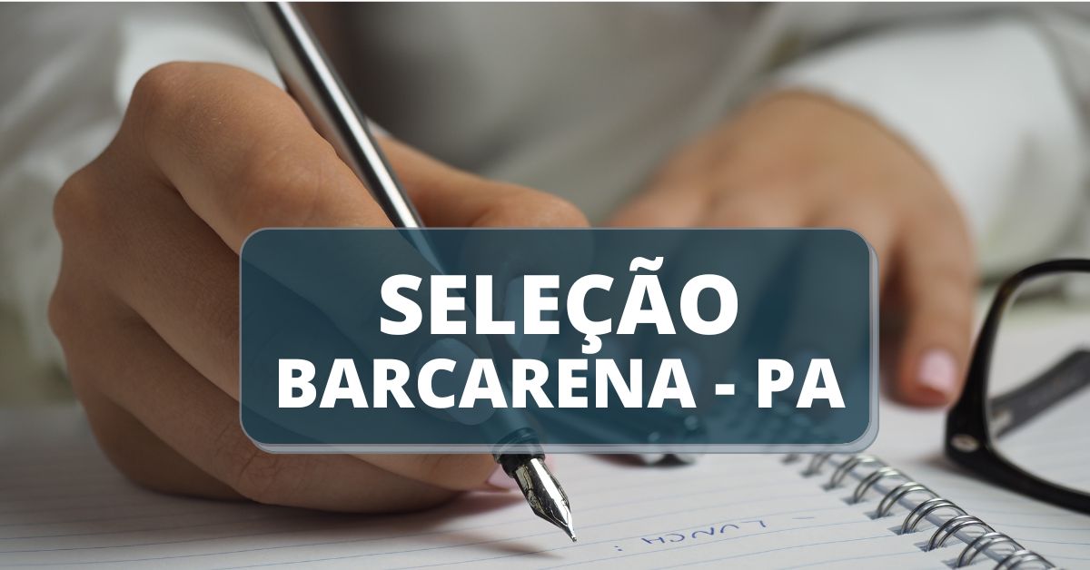 Processo seletivo Prefeitura de Barcarena - PA, processo seletivo barcarena, prefeitura de barcarena, edital barcarena, concursos pa