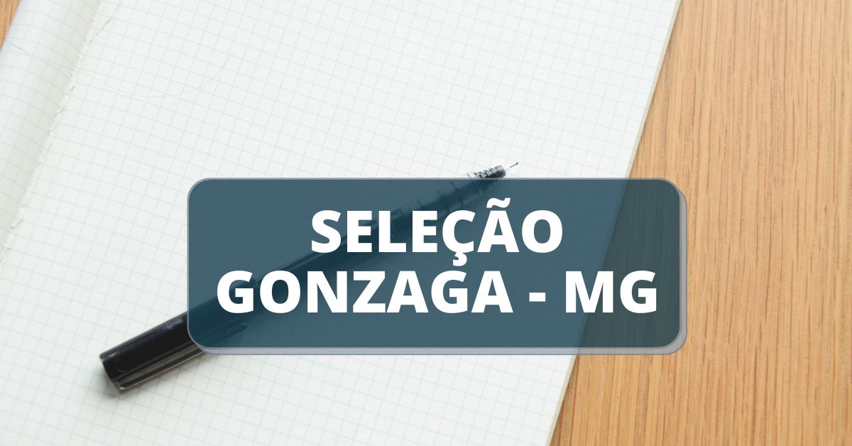 Processo seletivo Prefeitura de Gonzaga - MG, prefeitura de gonzaga - mg, gonzaga mg, edital gonzaga, concursos mg