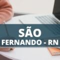 Prefeitura de São Fernando – RN divulga edital de processo seletivo