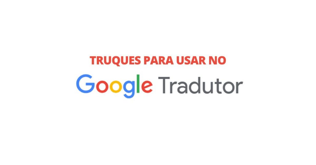 Logo do Google Tradutor depois da frase 