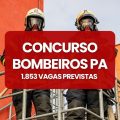 Concurso Bombeiros PA tem banca organizadora definida; 1.853 vagas previstas