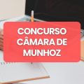 Concurso Câmara de Munhoz – MG: edital e inscrições