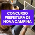 Concurso Prefeitura de Nova Campina – SP: edital e inscrições; até R$ 11 mil