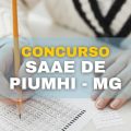 Concurso SAAE de Piumhi – MG: remunerações de até R$ 5,4 mil