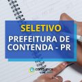 Prefeitura de Contenda – PR abre processo seletivo; veja o edital